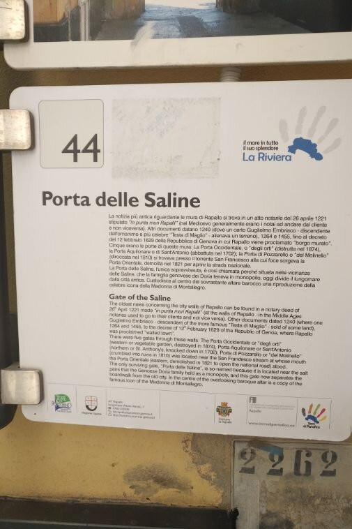Porta delle Saline-拉帕洛必去景点
