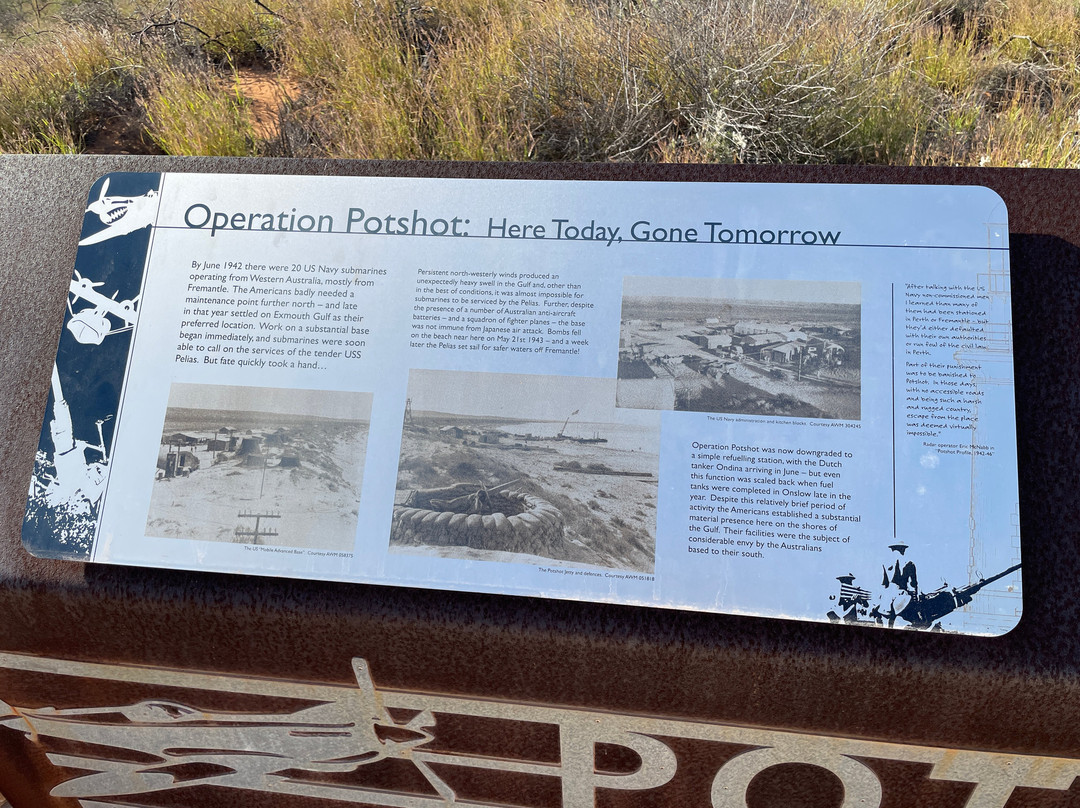 Potshot Memorial-埃克斯茅斯必去景点