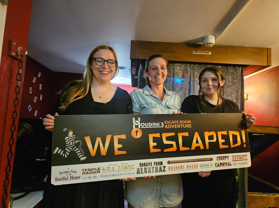Houdini's Escape Room Experience - CHESHIRE OAKS-埃尔斯米尔港必去景点