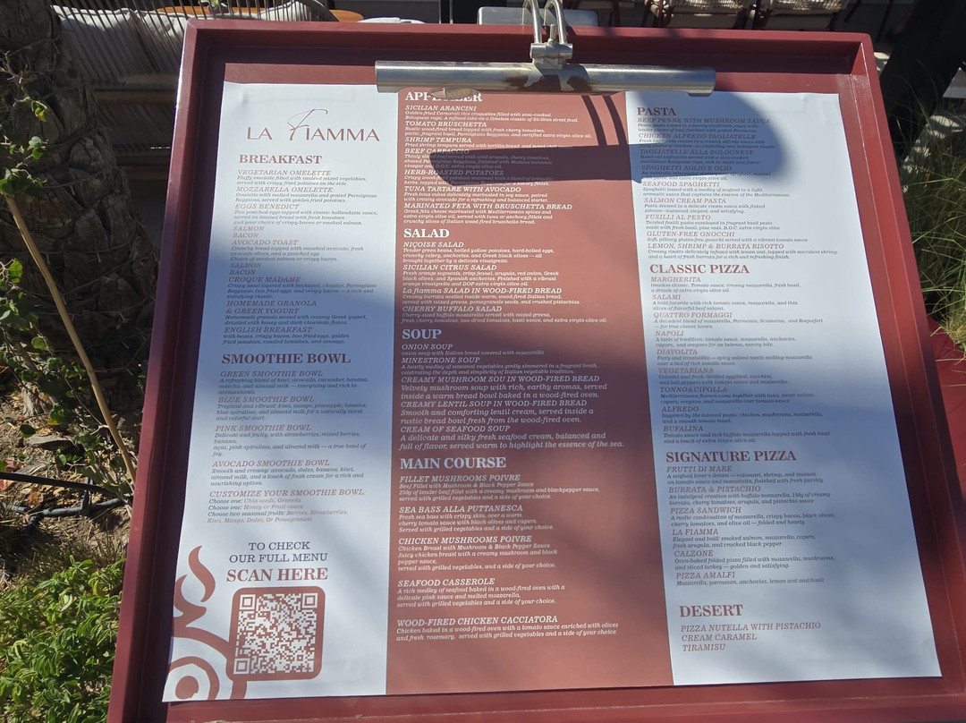 La Fiamma Restaurant & Bar