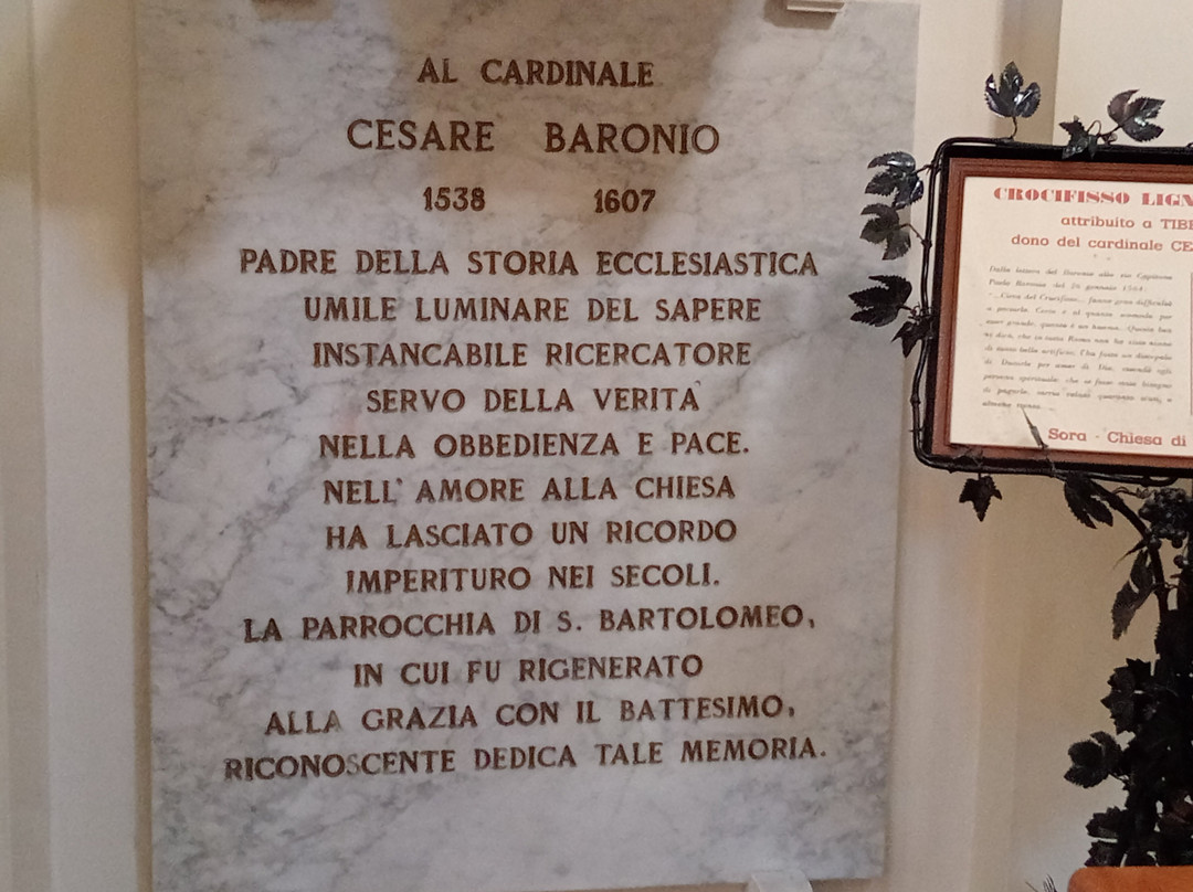 Chiesa di San Bartolomeo Apostolo-Sora必去景点