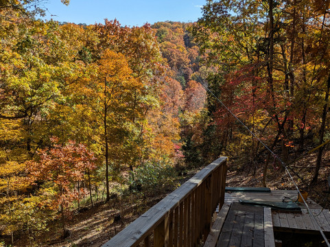 Ozark Mountain Ziplines-尤里卡斯普林斯必去景点