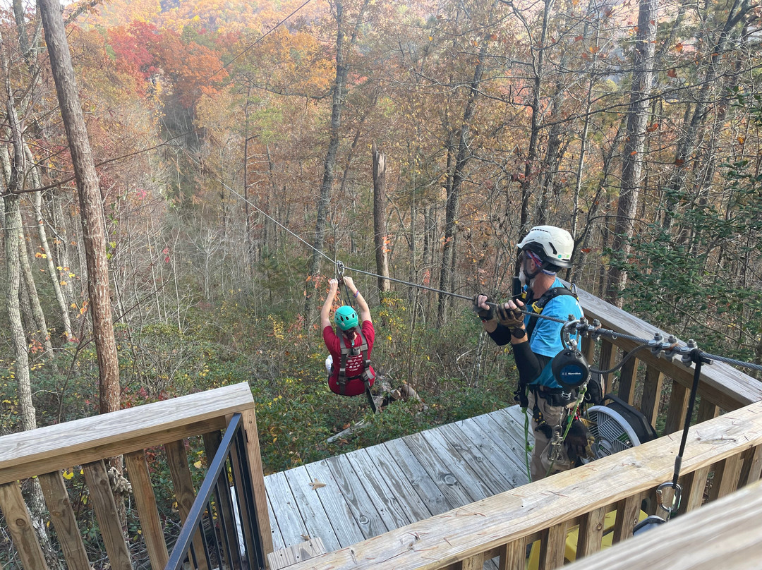 Smoky Mountain Ziplines-皮金福奇必去景点