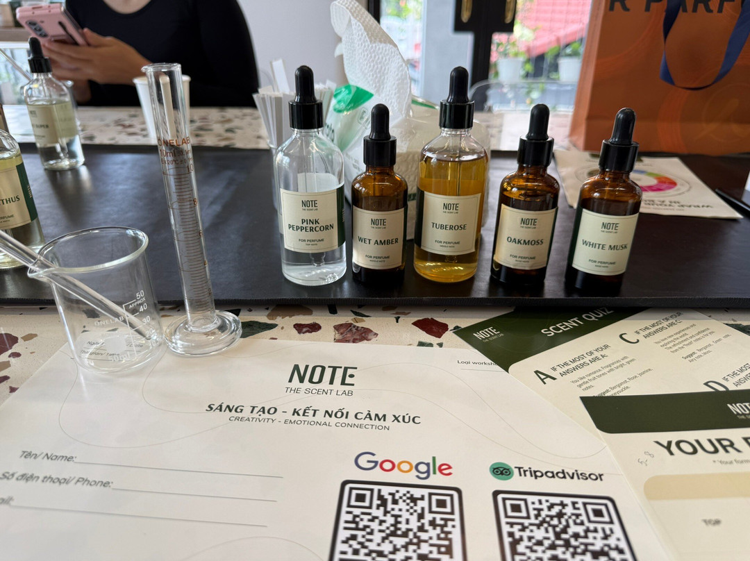 NOTE - The Scent Lab-胡志明市必去景点