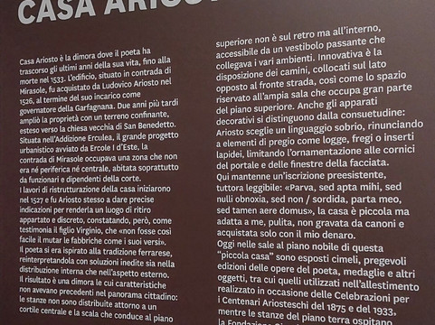 Casa di Ludovico Ariosto-费拉拉必去景点