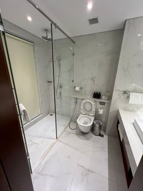 河内温德姆花园饭店-浴室