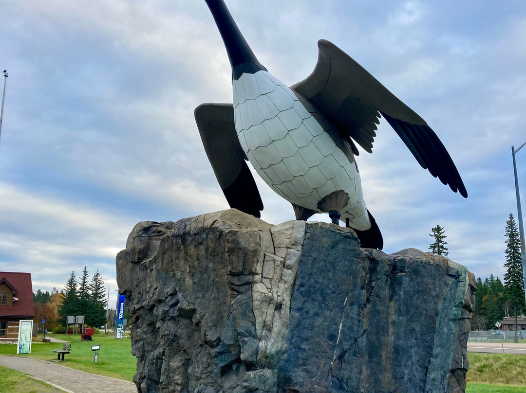 Wawa Goose Statue-Wawa必去景点