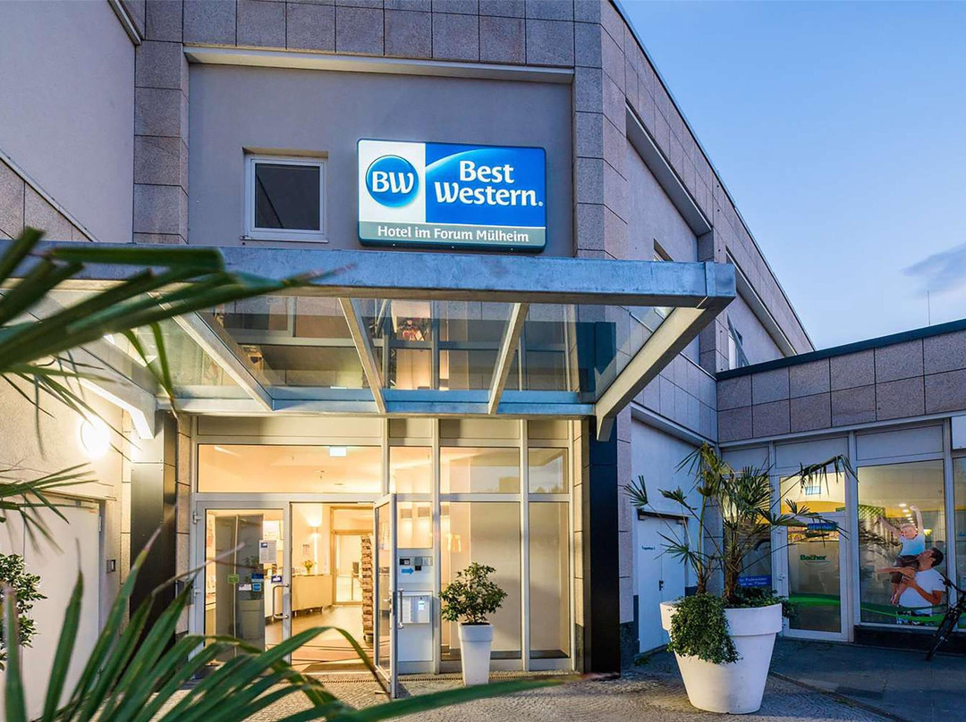 鲁尔河畔米尔海姆酒店住宿-Best Western Hotel Im Forum Muelheim