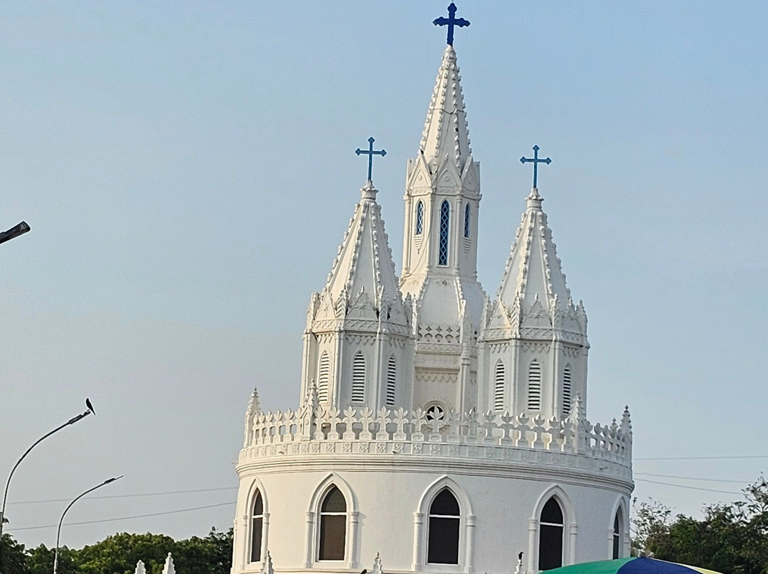 Poondi Madha Church-坦加布尔必去景点