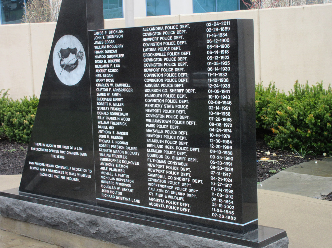 Northern Kentucky Police Memorial