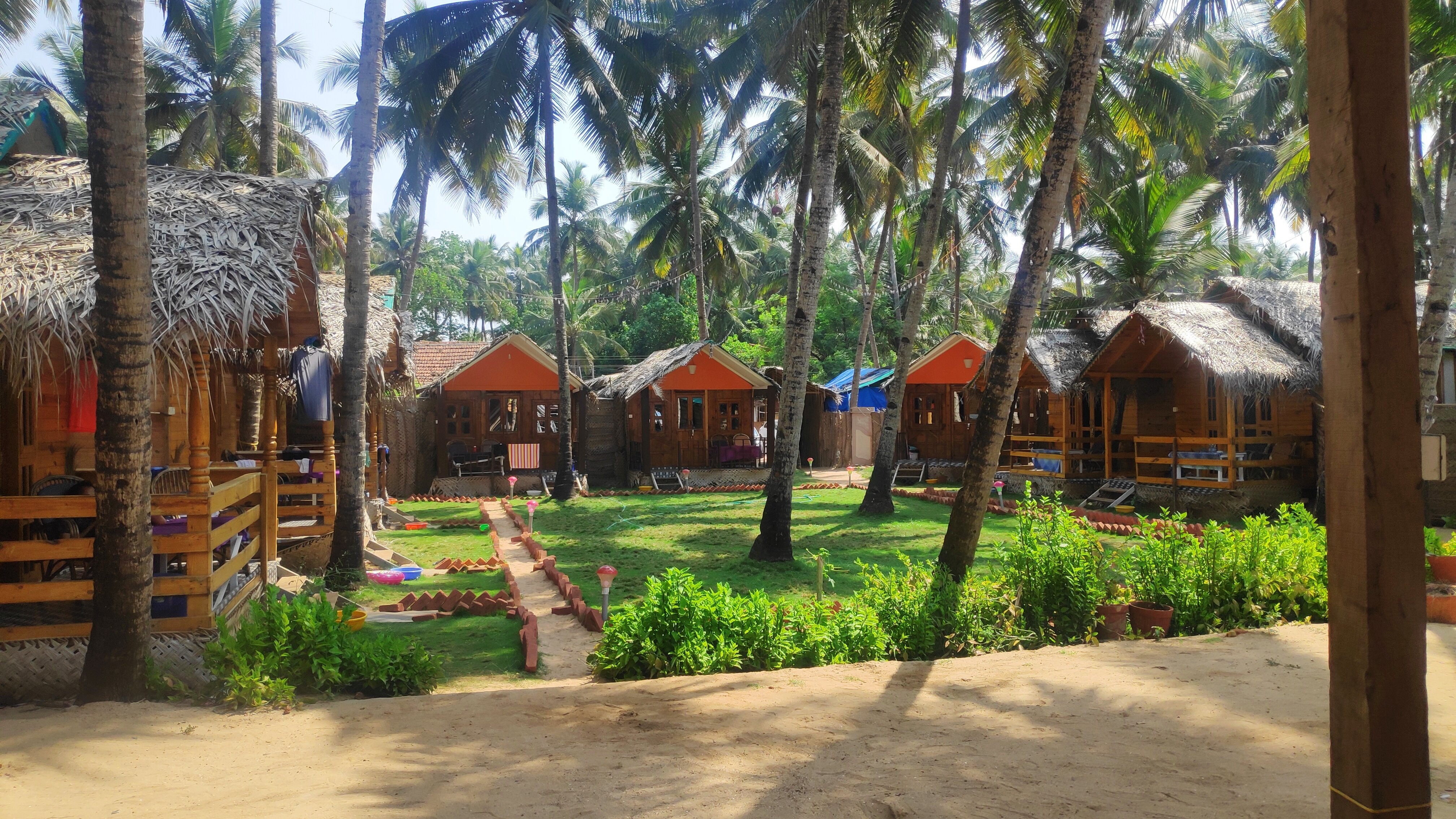 Om Sai Beach Resort-浴室