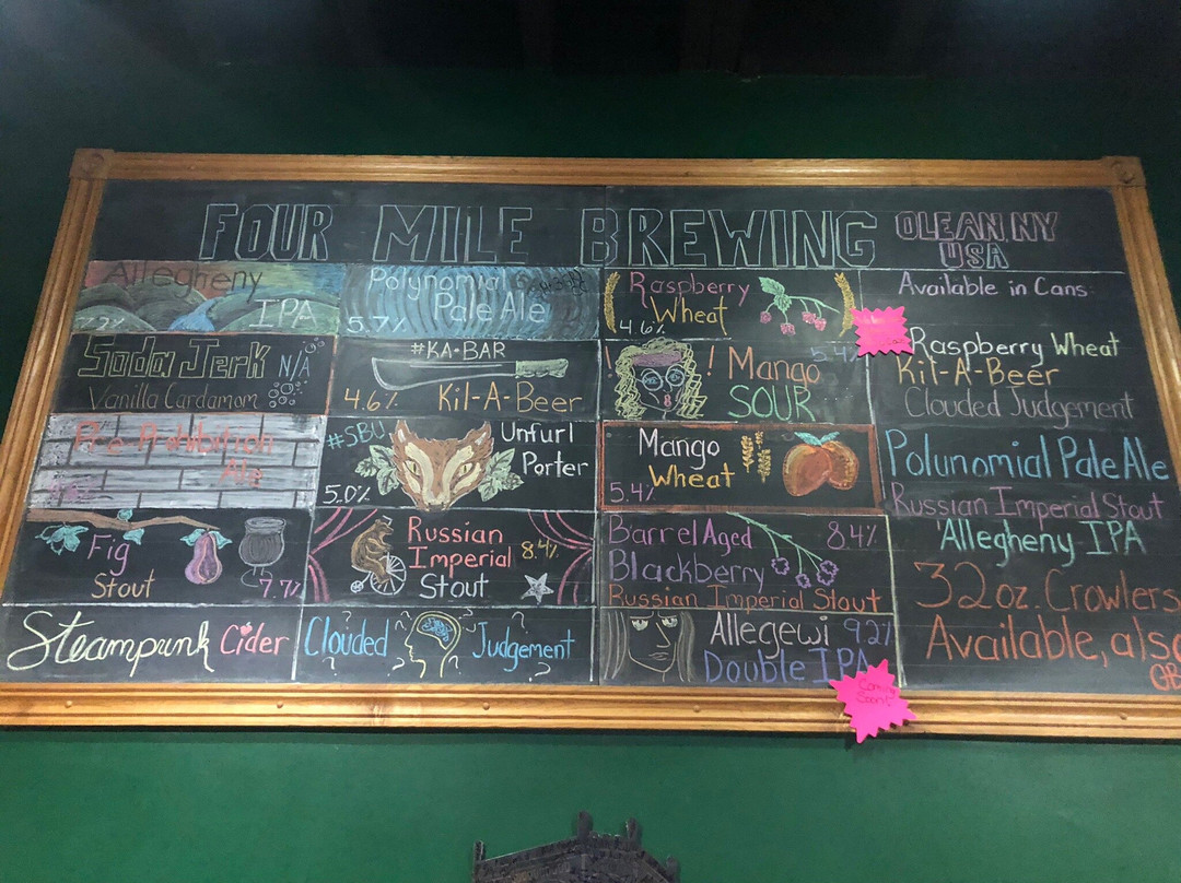 Four Mile Brewing-Olean必去景点
