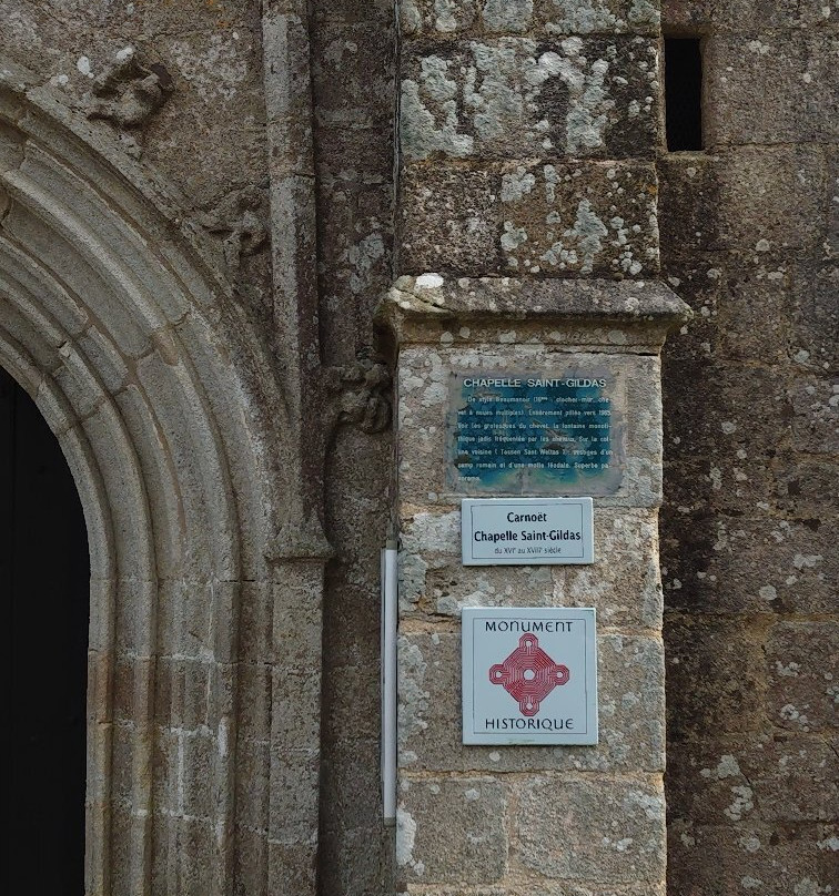 Chapelle Saint-Gildas-Carnoet必去景点