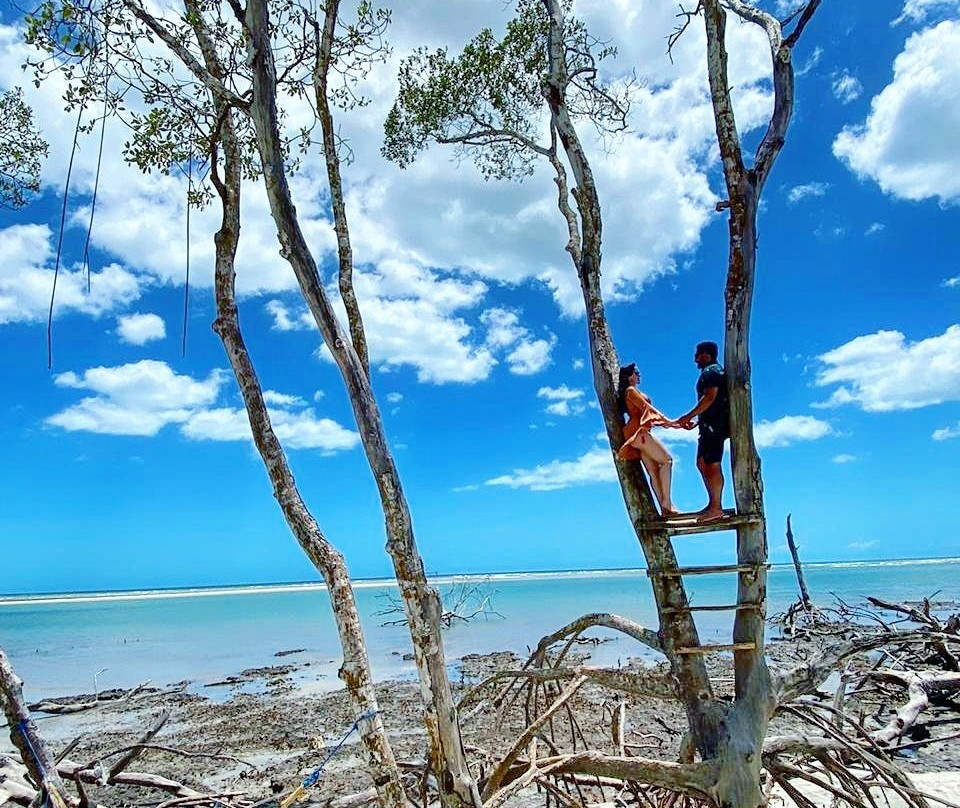 Praia Mangue Seco-Guriu必去景点
