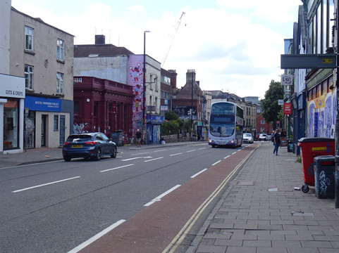 Banksy's The Mild Mild West-布里斯托尔必去景点