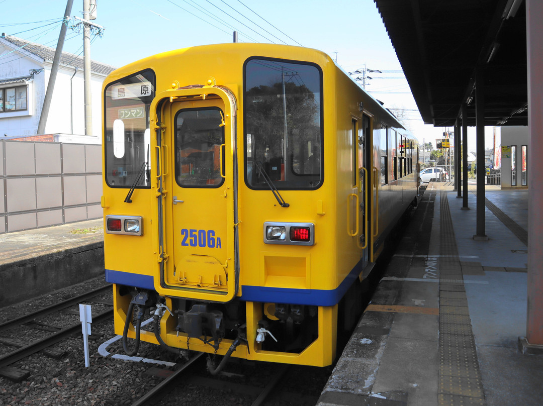 Shimabaratetsudou Train-岛原市必去景点