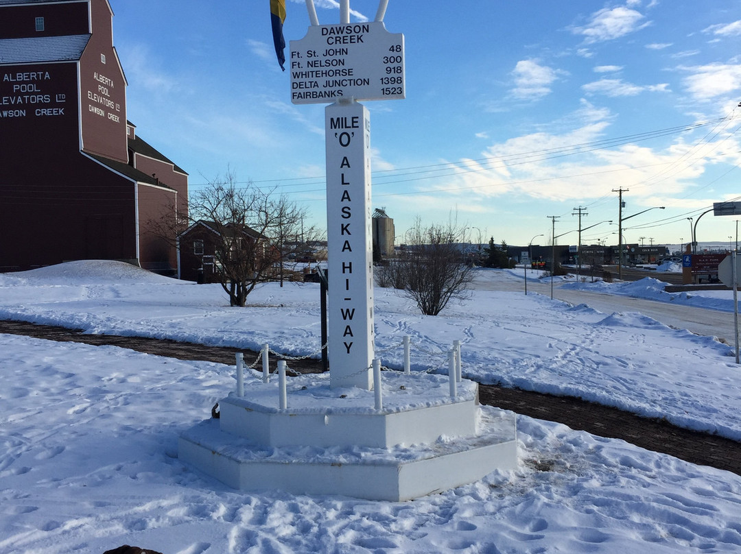 Mile 0 Post-Dawson Creek必去景点