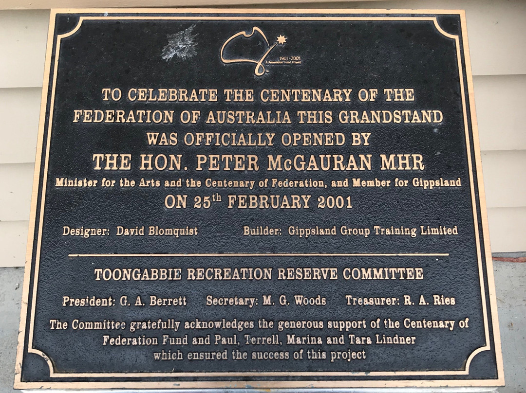 Centenary of Federation Grandstand景点图片