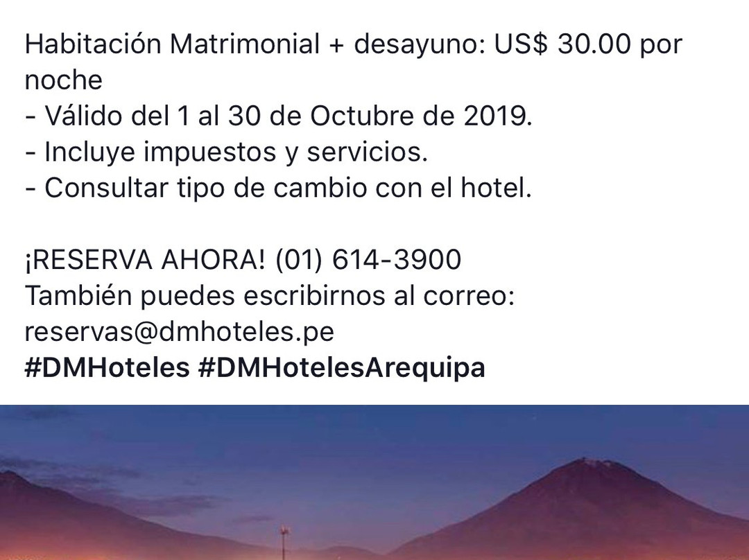 DM Hoteles Arequipa主图