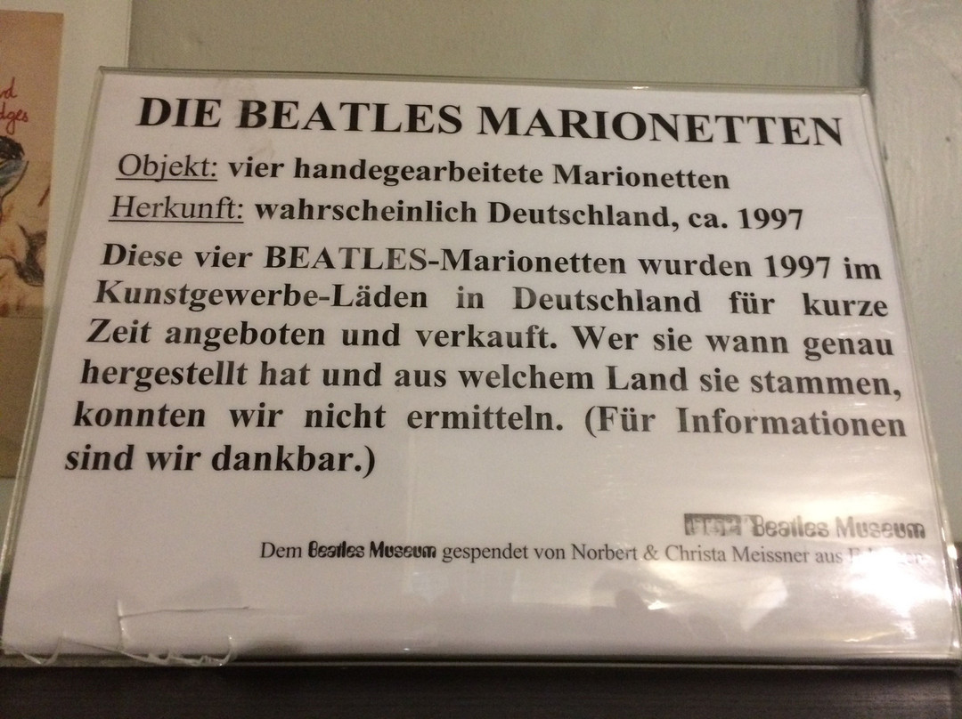 Beatles Museum-哈雷必去景点