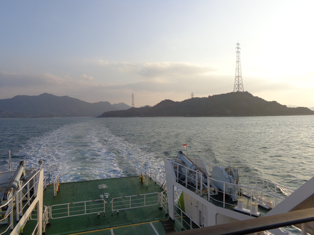Kyukamura Okunishima Kyakusen, Ferry-竹原市必去景点