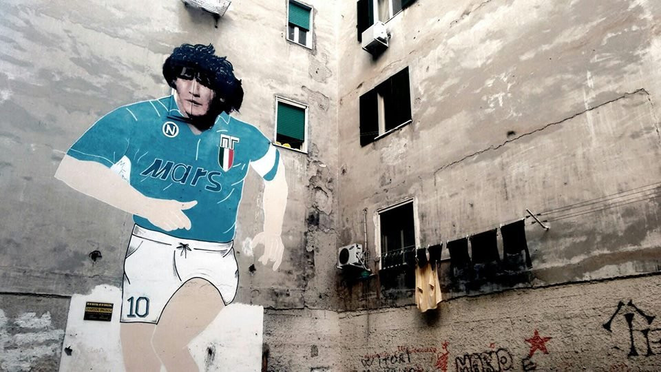 Murals Maradona 1990-那不勒斯必去景点