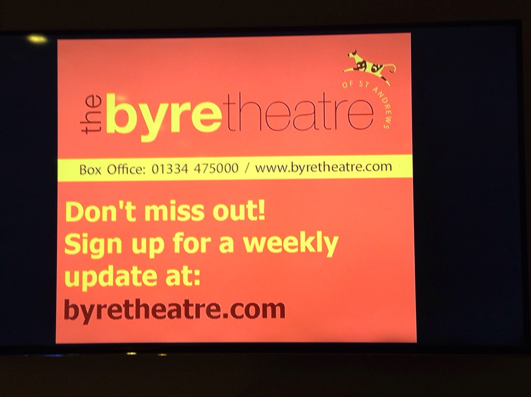 Byre Theatre-圣安德鲁斯必去景点