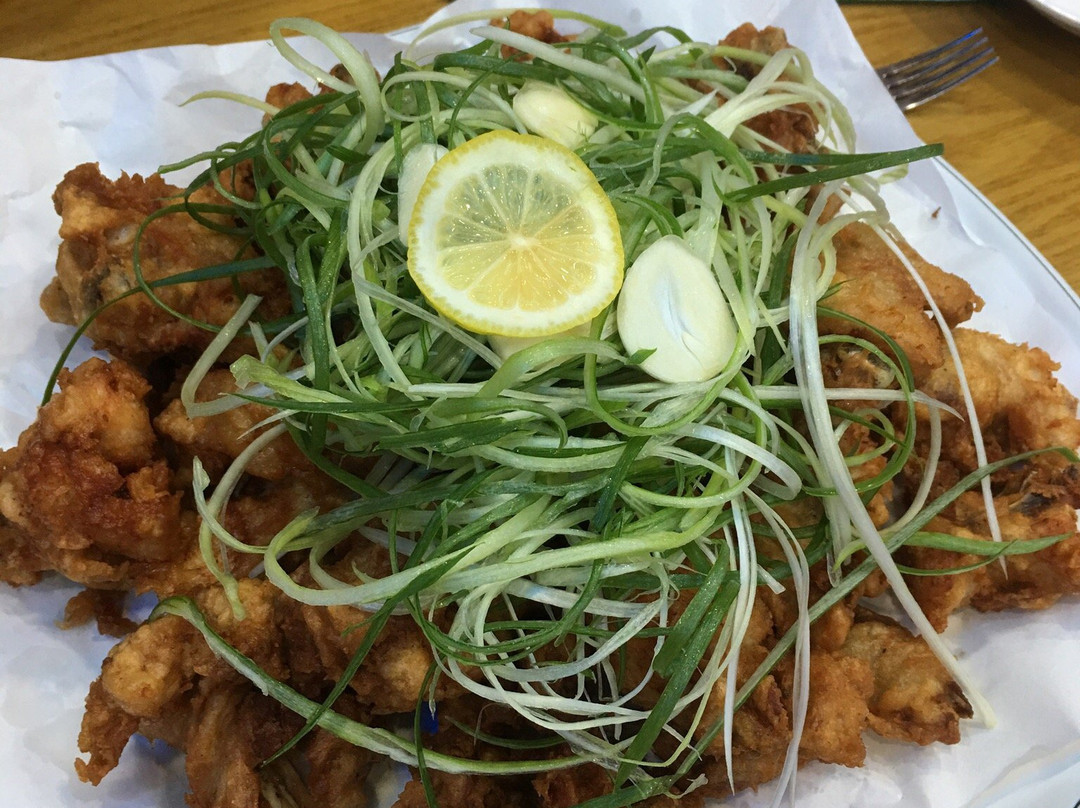 清州市餐馆和美食-King Cheon Fried Chicken With Spring Onions