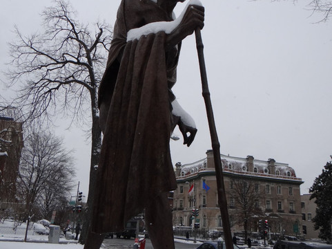 Mahatma Gandhi Statue-华盛顿特区必去景点