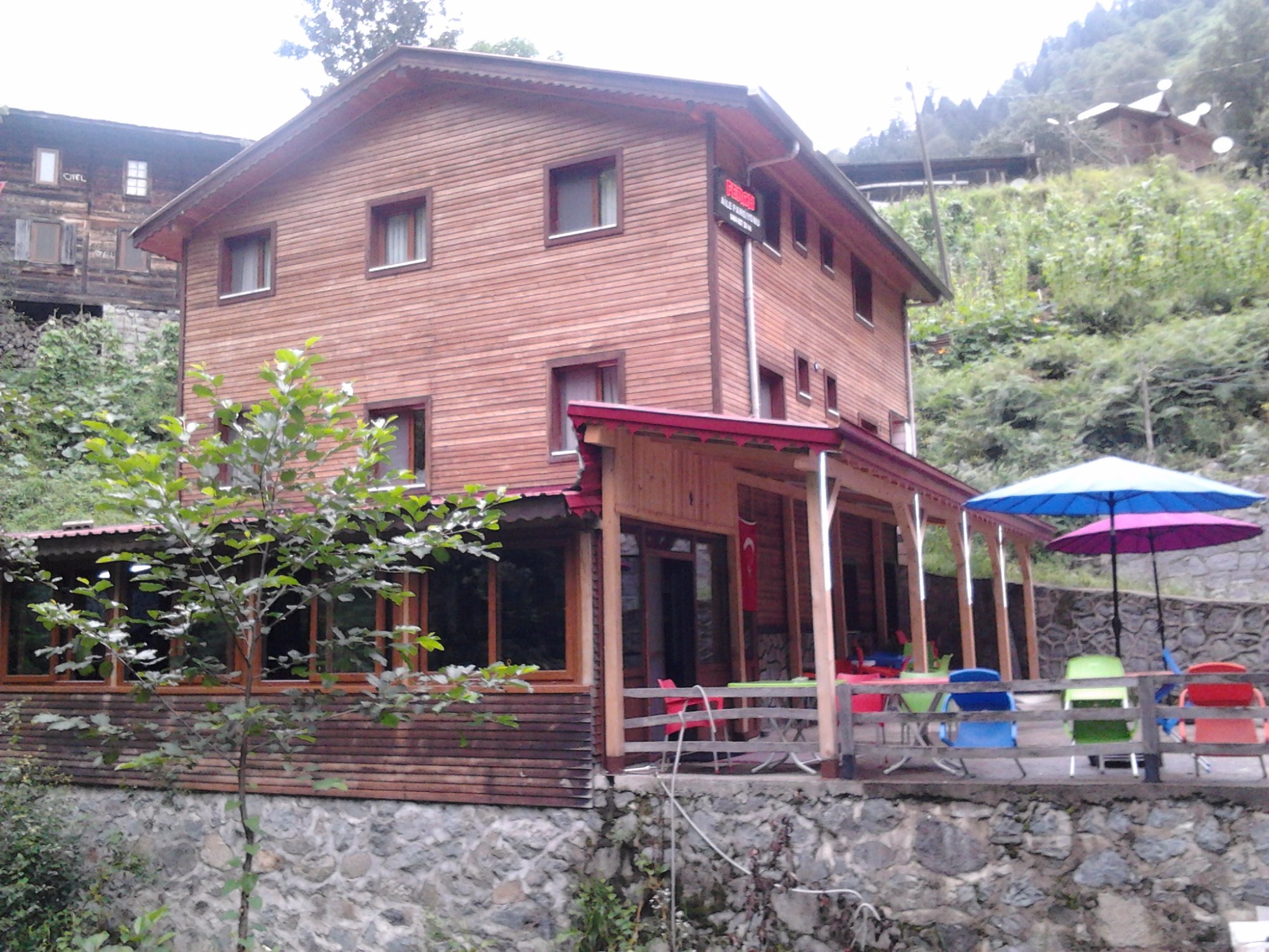 Ayder Ferah Otel-浴室