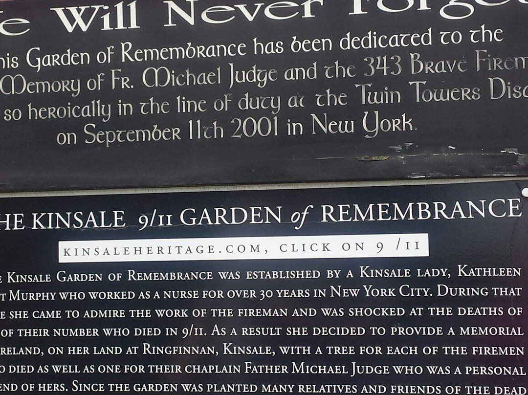 Ringfinnan Garden of Remembrance-金塞尔必去景点