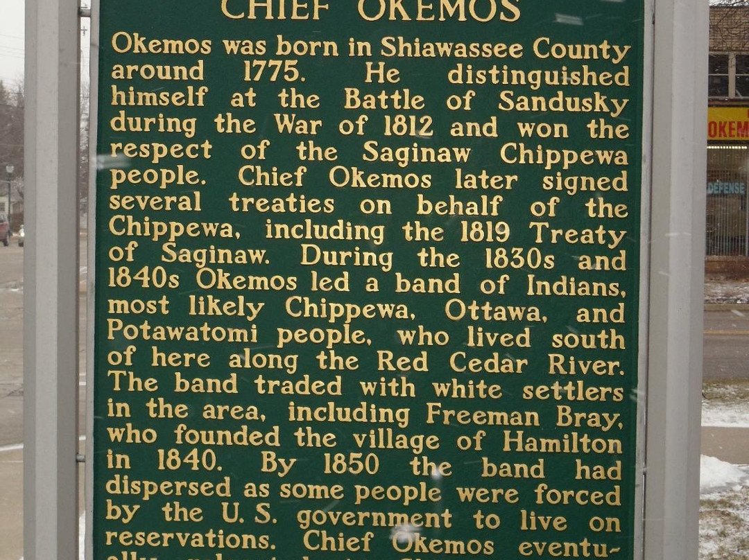 Okemos Village Historical Marker景点图片