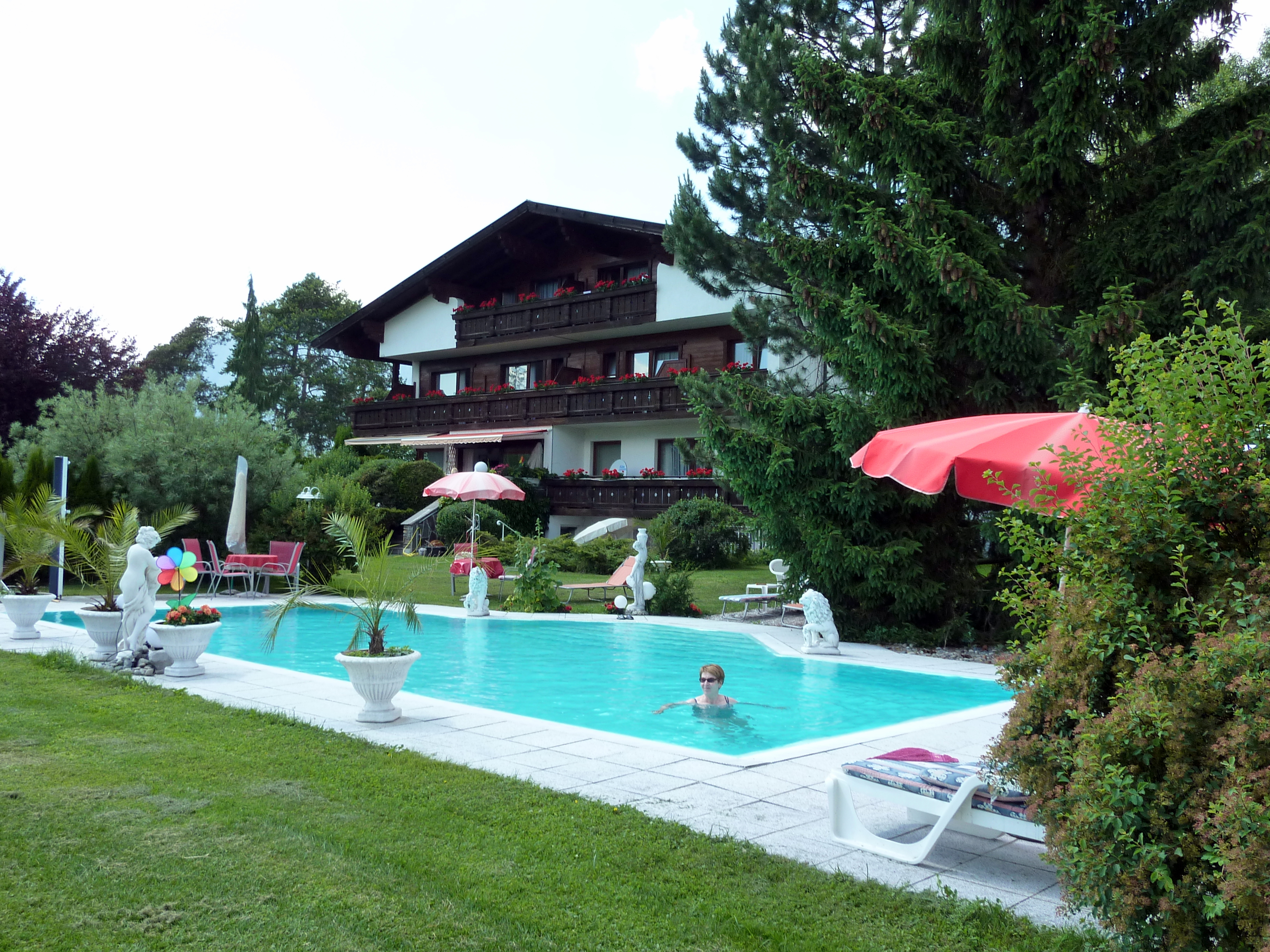 Pension Thaler-泳池