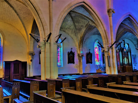Eglise Sainte-Marie-Madeleine de Chaillé-les-Marais-Chaille-les-Marais必去景点