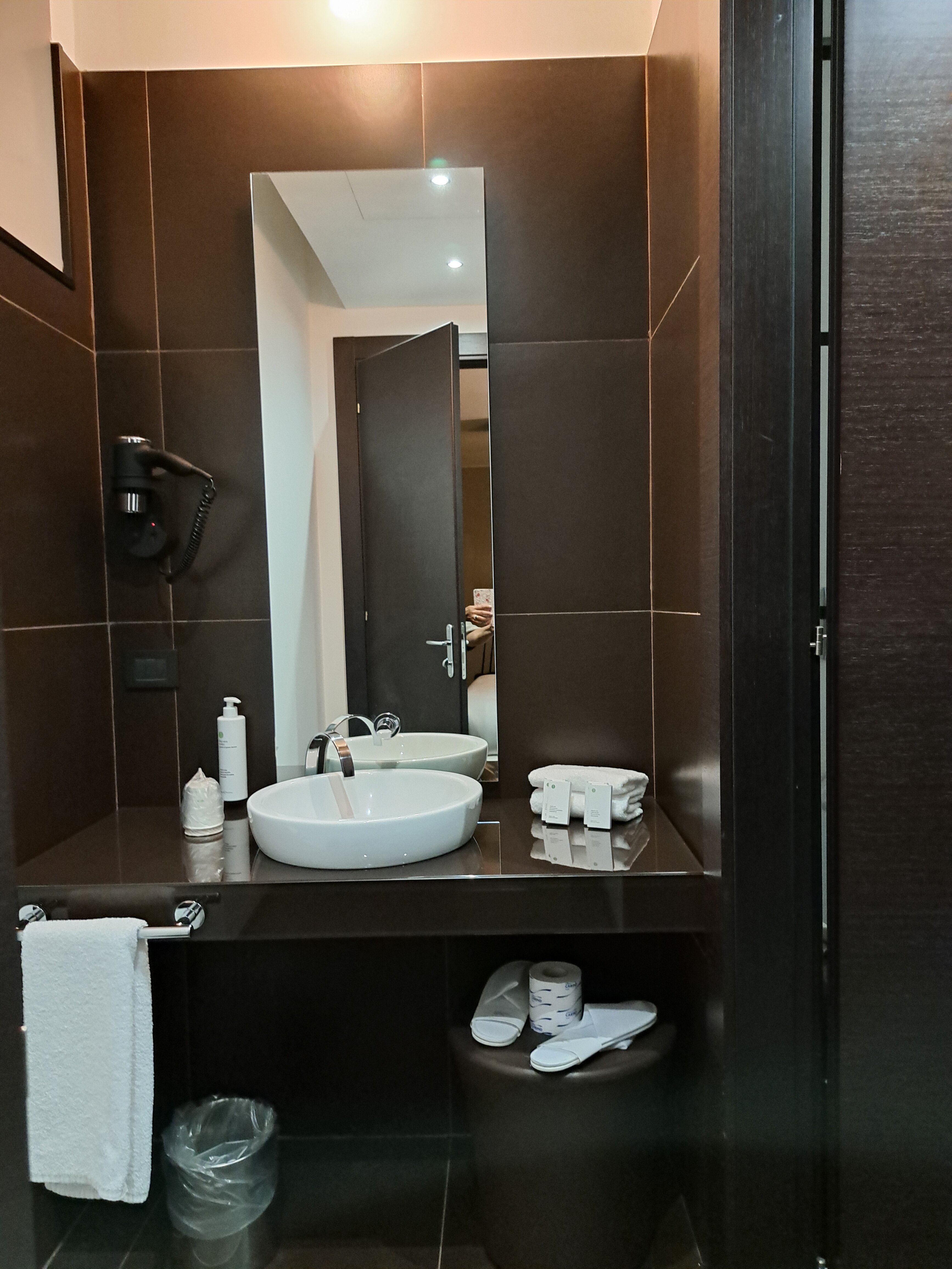H2C Hotel Milanofiori-浴室