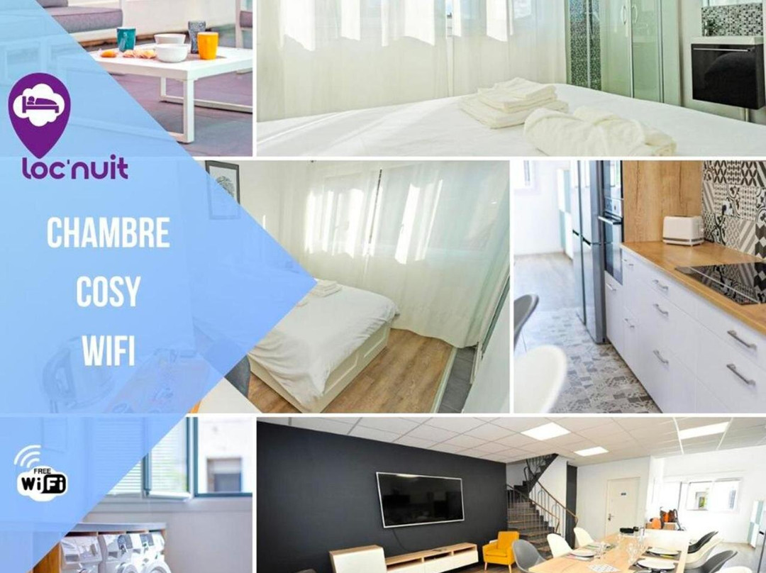 Loc'Nuit - Chambres Tout Confort - Hyper Centre Agen