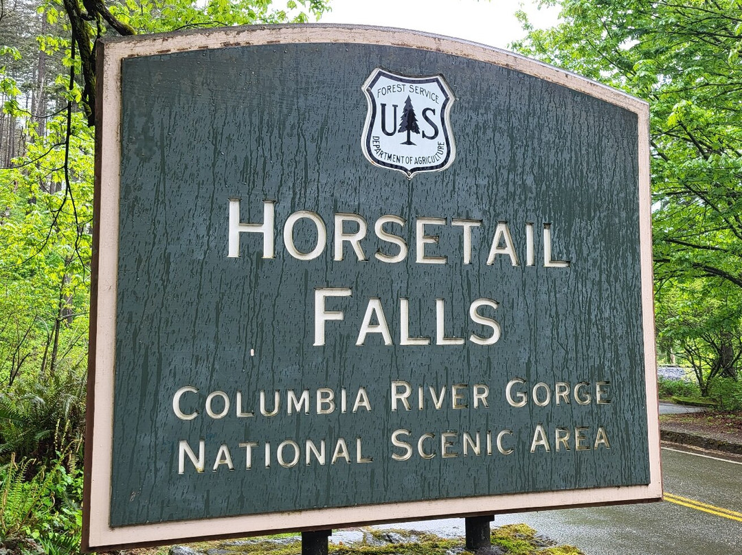 马尾瀑布-哥伦比亚河谷-胡德里弗必去景点