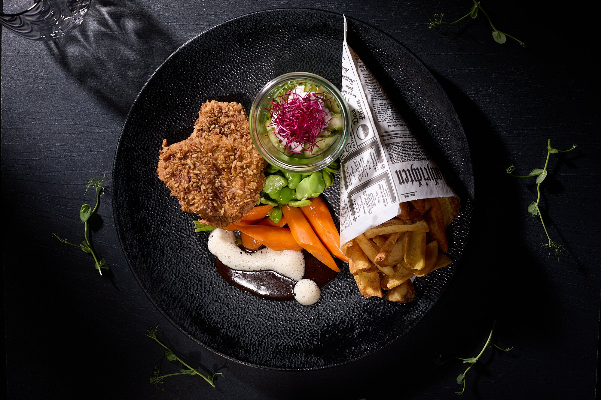 Hotel & Restaurant Fackelgarten Plau am See-餐饮