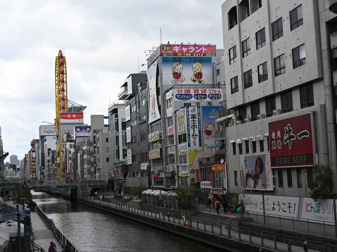 道顿堀河畔散步路-Dotombori必去景点