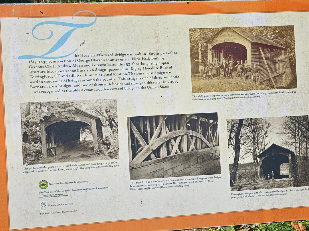 Hyde Hall Covered Bridge