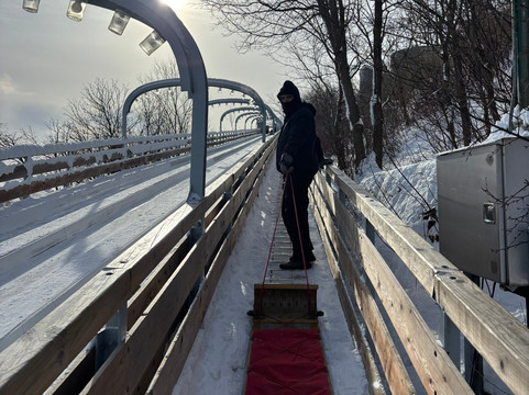 Terrasse Dufferin Slides-魁北克市必去景点