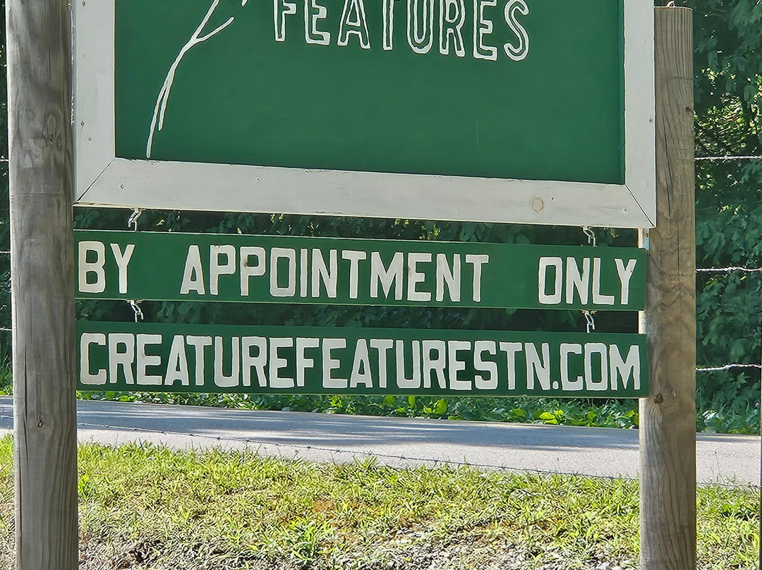 Creature Features Tennessee-Athens必去景点
