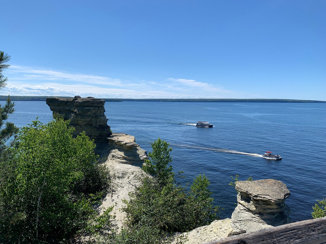 Miners Castle Rock-缪尼辛必去景点