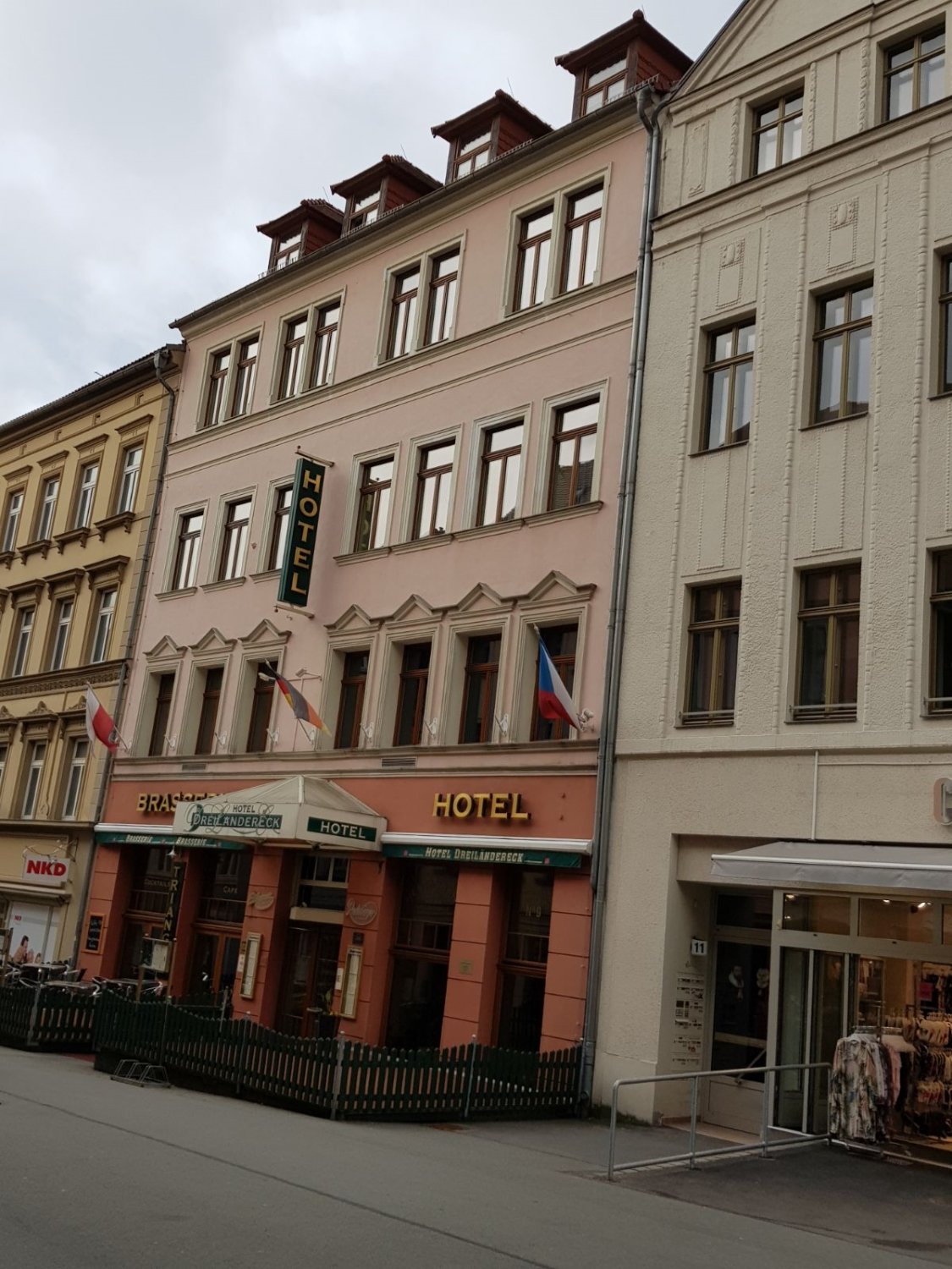 Hotel Dreilaendereck-浴室