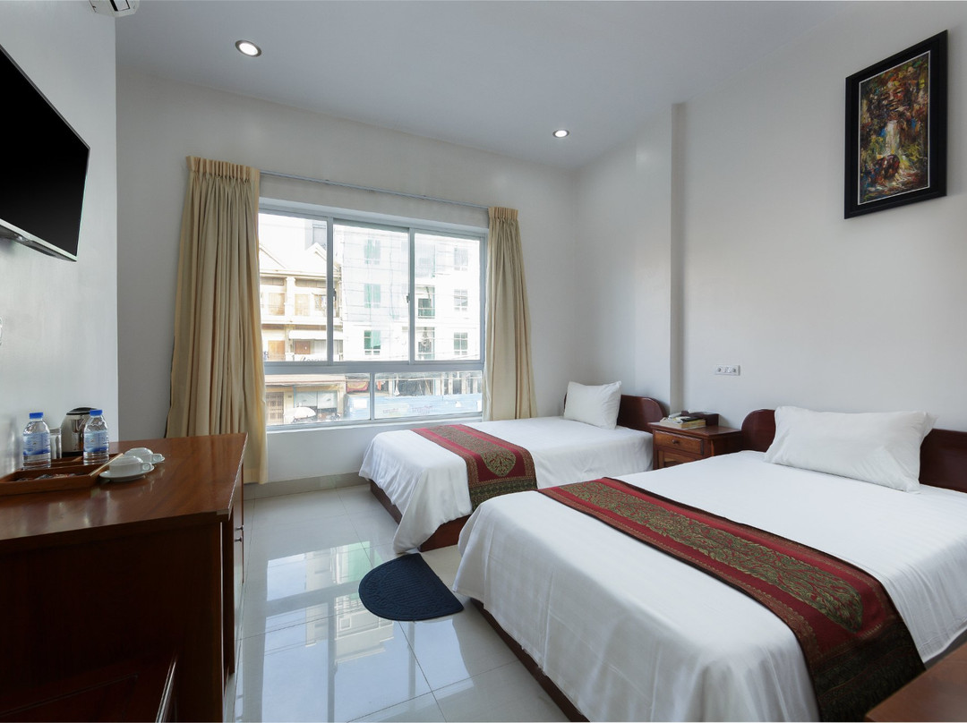 Angk Snuol酒店住宿-9龙酒店及餐厅