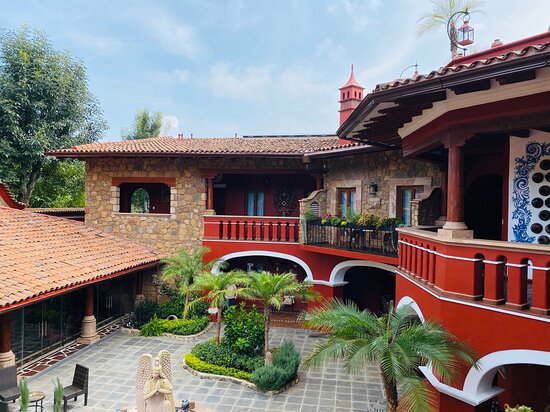 Hotel Casa Colorada-浴室