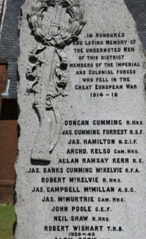 Whiting Bay War Memorial景点图片