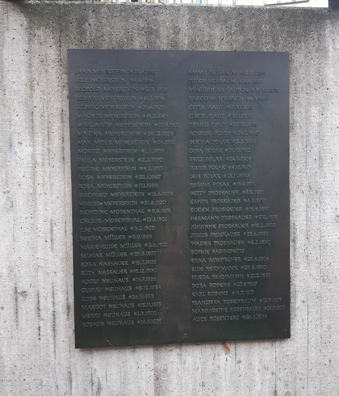 Memorial to the former Gottingen Synagogue-哥廷根必去景点
