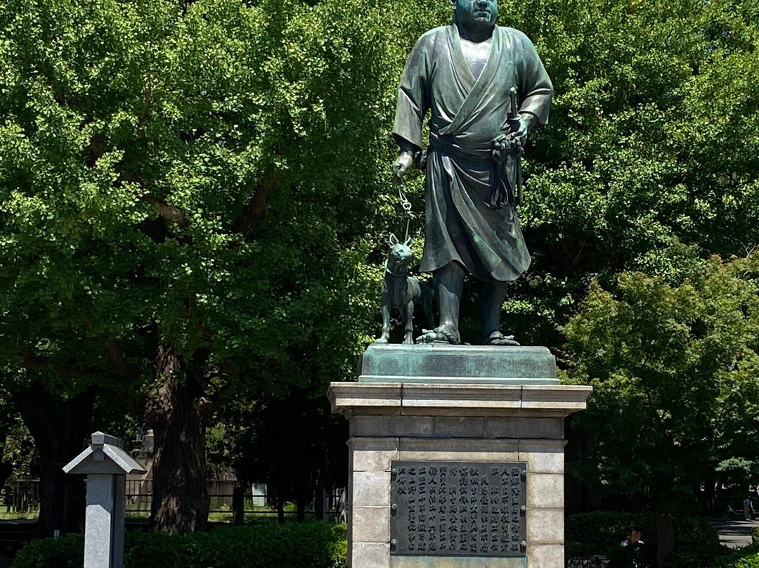 Saigo Takamori Statue-Uenokoen必去景点