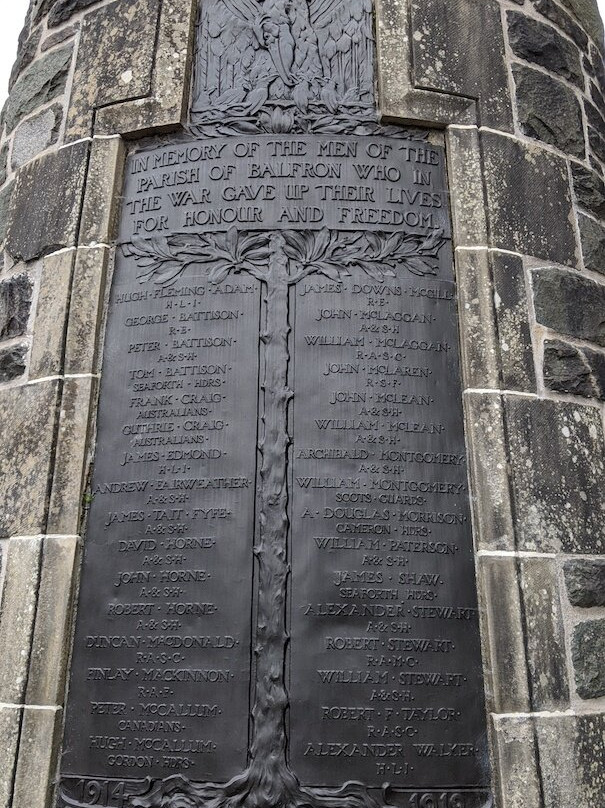Balfron War Memorial-Balfron必去景点